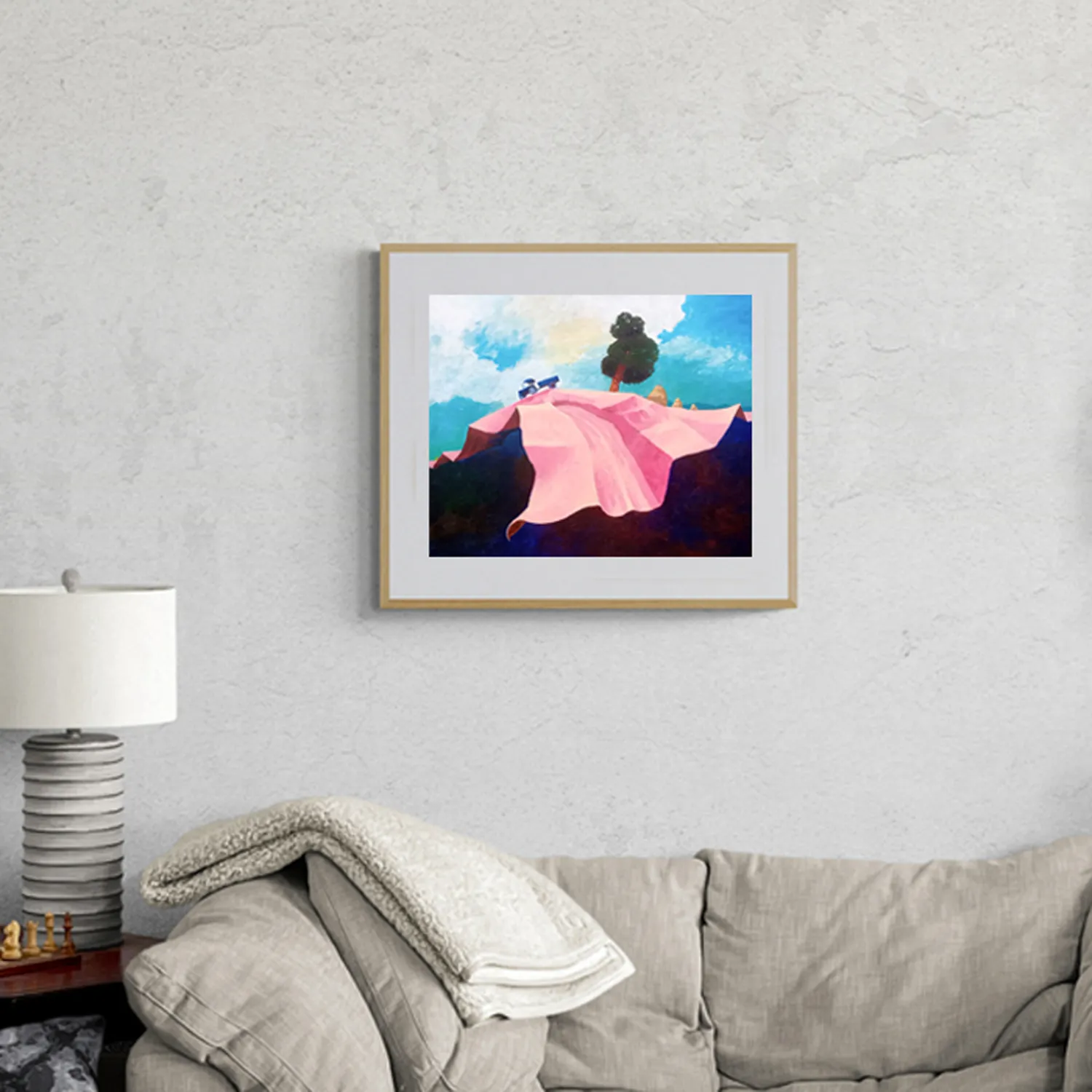 Blue Tractor - View 2