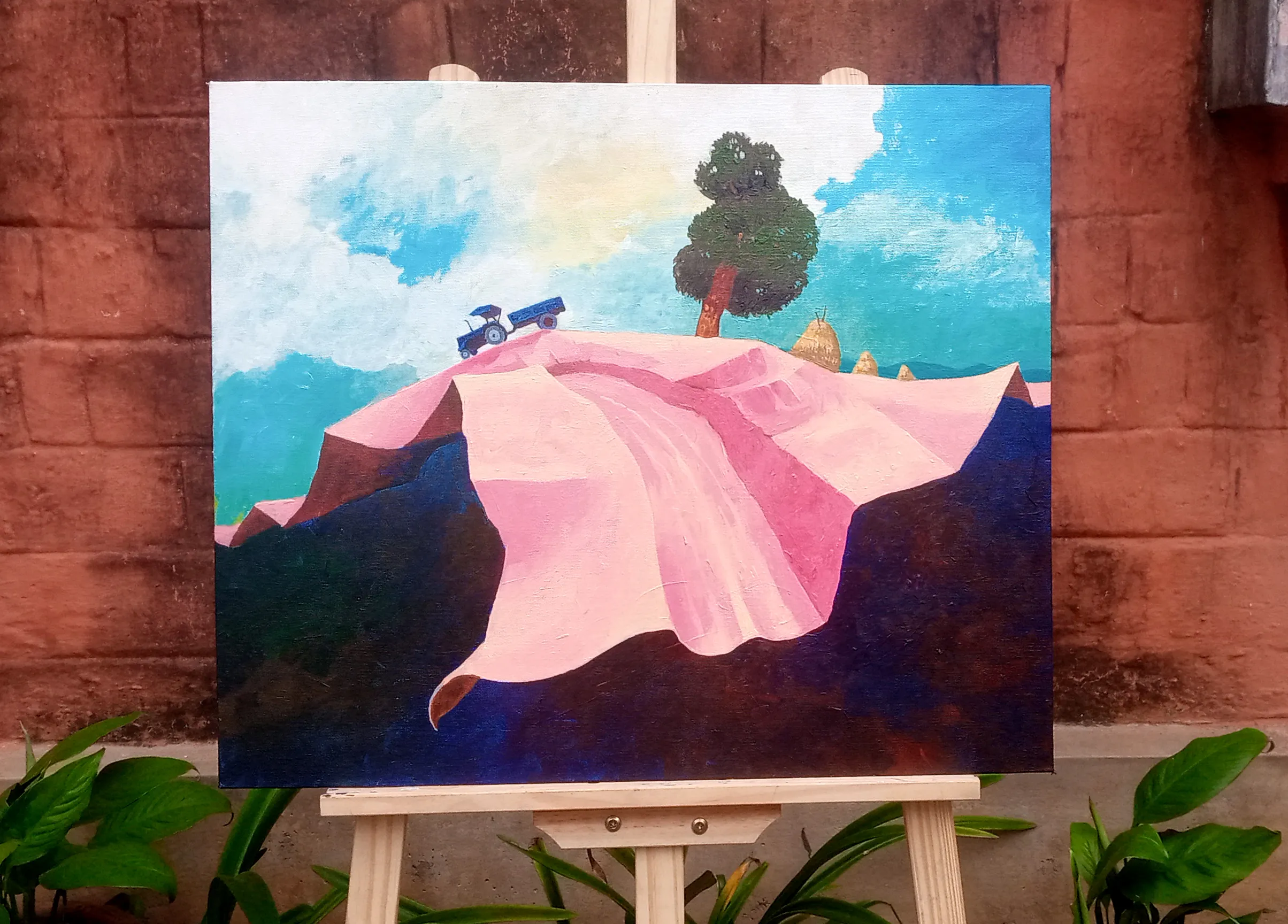 Blue Tractor - View 3