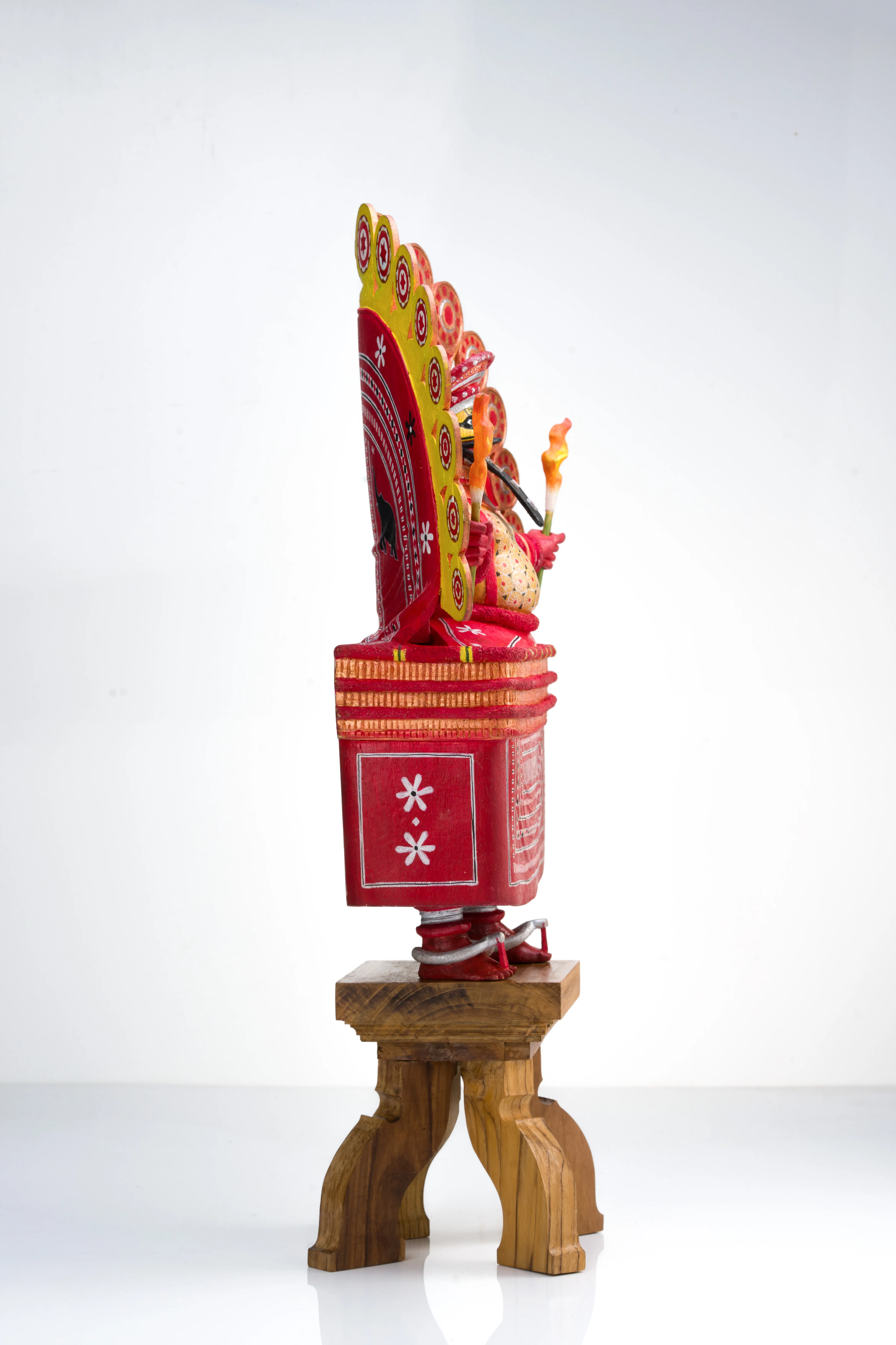Theyyam Wooden Sculpture - View 3