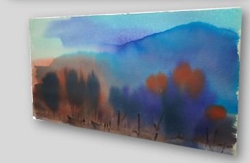 Where the sky Bleeds into water