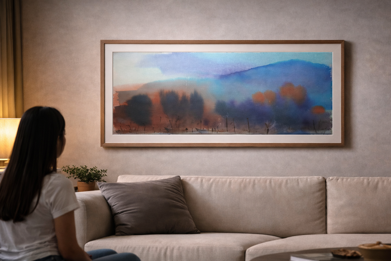 Where the sky Bleeds into water - View 4