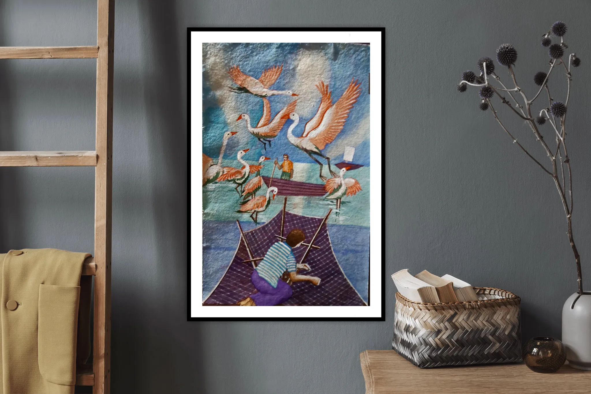 In the blues - View 2